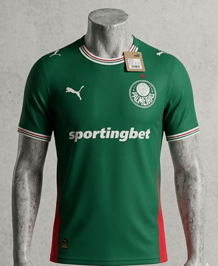 Camisa Palmeiras HOME 2026 Torcedor Masculina