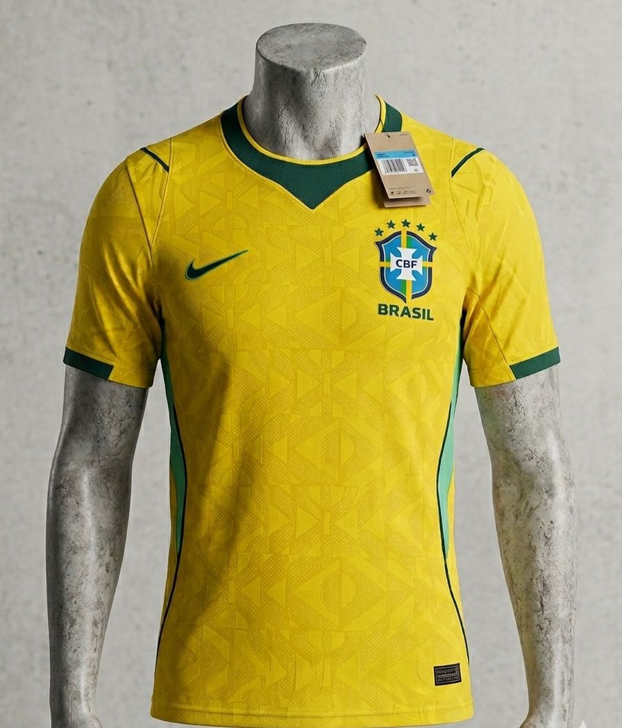 Camisa Brasil Nike I 2026/27 Torcedor Pro Masculina